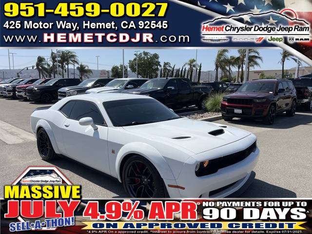 2021 Dodge Challenger R/T Scat Pack Widebody — Coupe — 70,153 mi — Hemet, CA