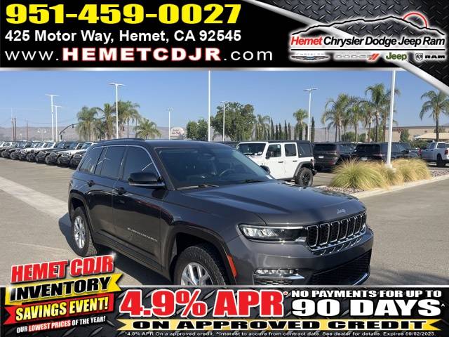 2023 Jeep Grand Cherokee Limited — SUV — 53,118 mi — Hemet, CA