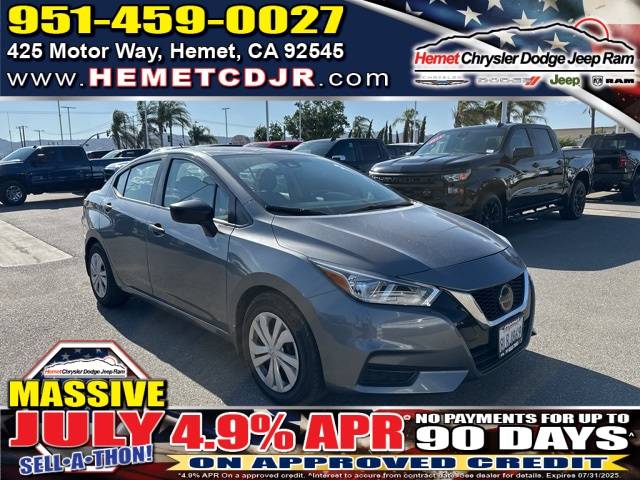 2020 Nissan Versa S — Sedan — 120,702 mi — Hemet, CA