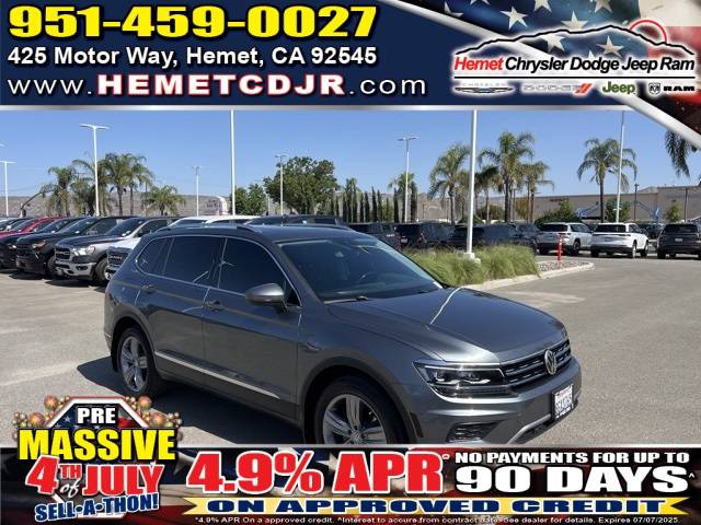 2018 Volkswagen Tiguan SEL Premium — SUV — 74,835 mi — Hemet, CA