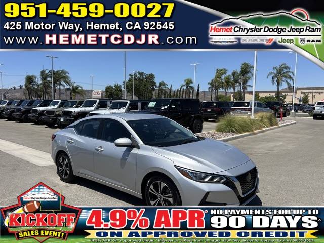 2022 Nissan Sentra SV — Sedan — 64,187 mi — Hemet, CA