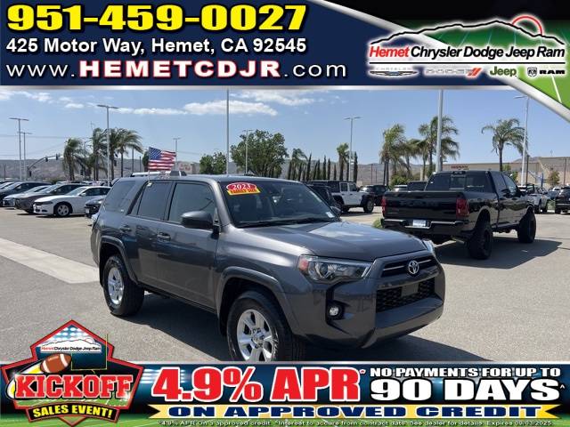 2023 Toyota 4Runner SR5 — SUV — 52,528 mi — Hemet, CA