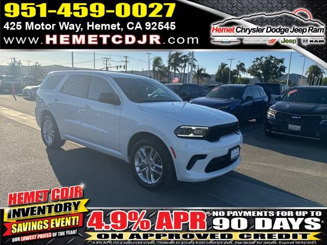 2023 Dodge Durango GT — SUV — 55,659 mi — Hemet, CA