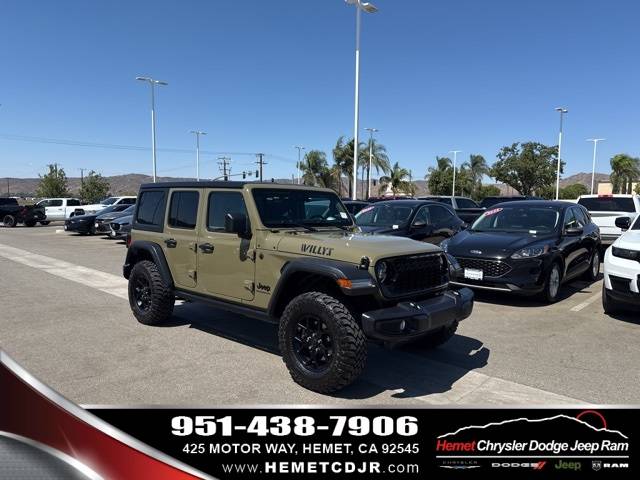 2025 Jeep Wrangler Willys — SUV — 8,668 mi — Hemet, CA