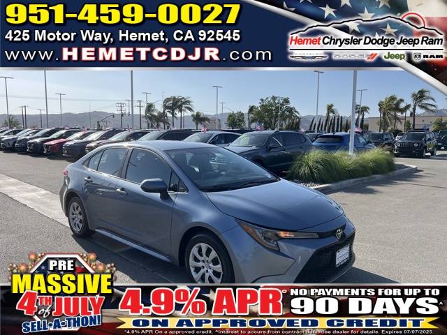 2021 Toyota Corolla LE — Sedan — 64,522 mi — Hemet, CA