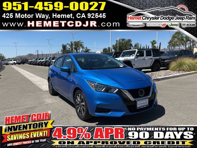2021 Nissan Versa SV — Sedan — 83,820 mi — Hemet, CA
