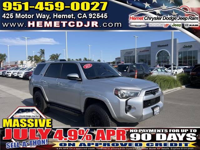 2021 Toyota 4Runner SR5 — SUV — 89,393 mi — Hemet, CA