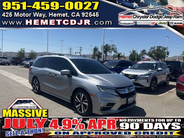 2020 Honda Odyssey Elite — Minivan — 62,223 mi — Hemet, CA