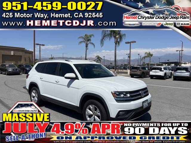 2018 Volkswagen Atlas SE — SUV — 103,953 mi — Hemet, CA