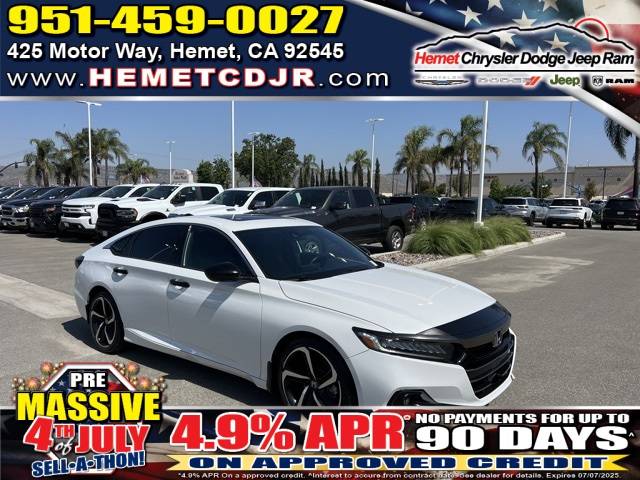 2021 Honda Accord Sport — Sedan — 87,769 mi — Hemet, CA