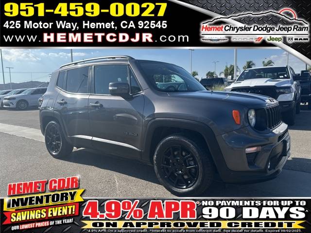2019 Jeep Renegade Altitude — SUV — 54,127 mi — Hemet, CA