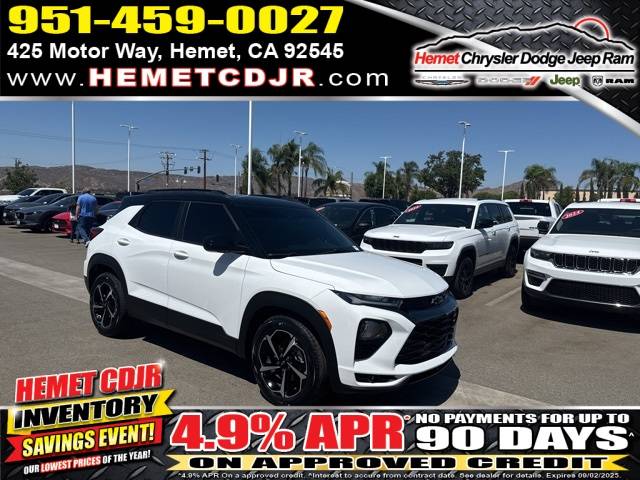 2021 Chevrolet Trailblazer RS — SUV — 51,972 mi — Hemet, CA