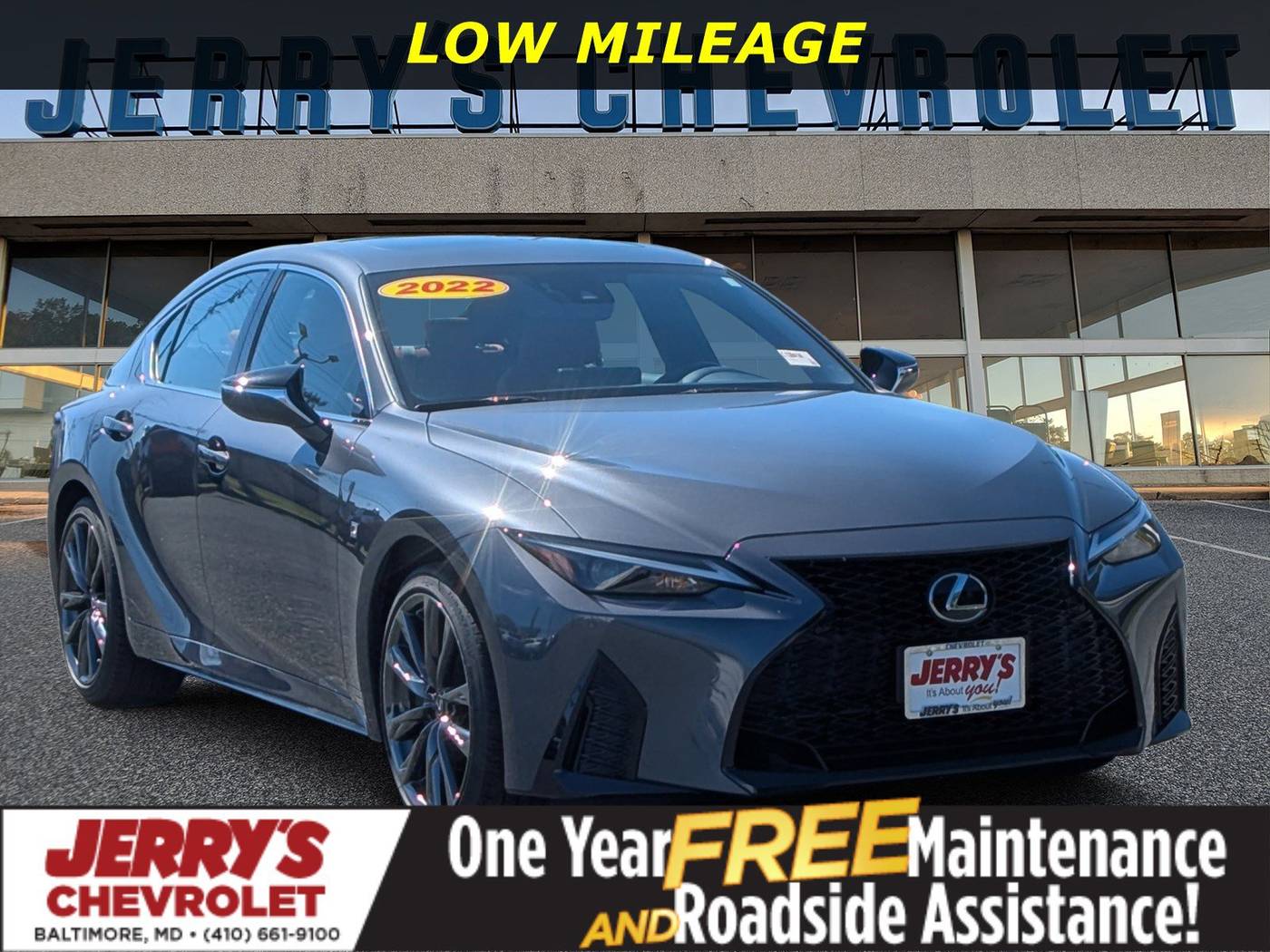 2022 Lexus IS IS 350 F SPORT — Sedan — 21,270 mi — Baltimore, MD
