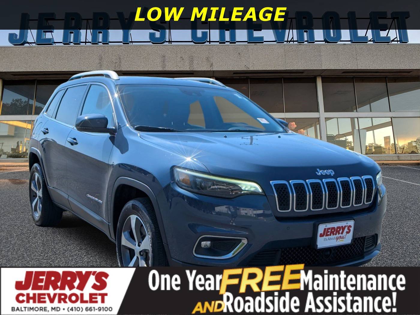 2021 Jeep Cherokee Limited — SUV — 33,440 mi — Baltimore, MD