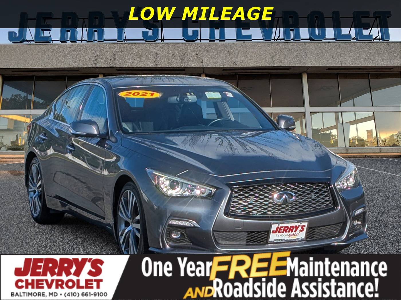 2021 INFINITI Q50 3.0t SENSORY — Sedan — 19,107 mi — Baltimore, MD