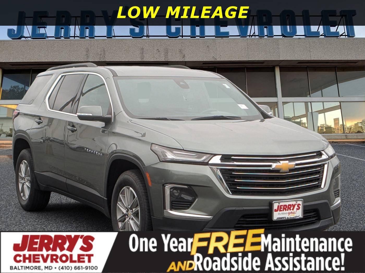 2022 Chevrolet Traverse LT Cloth — SUV — 29,621 mi — Baltimore, MD