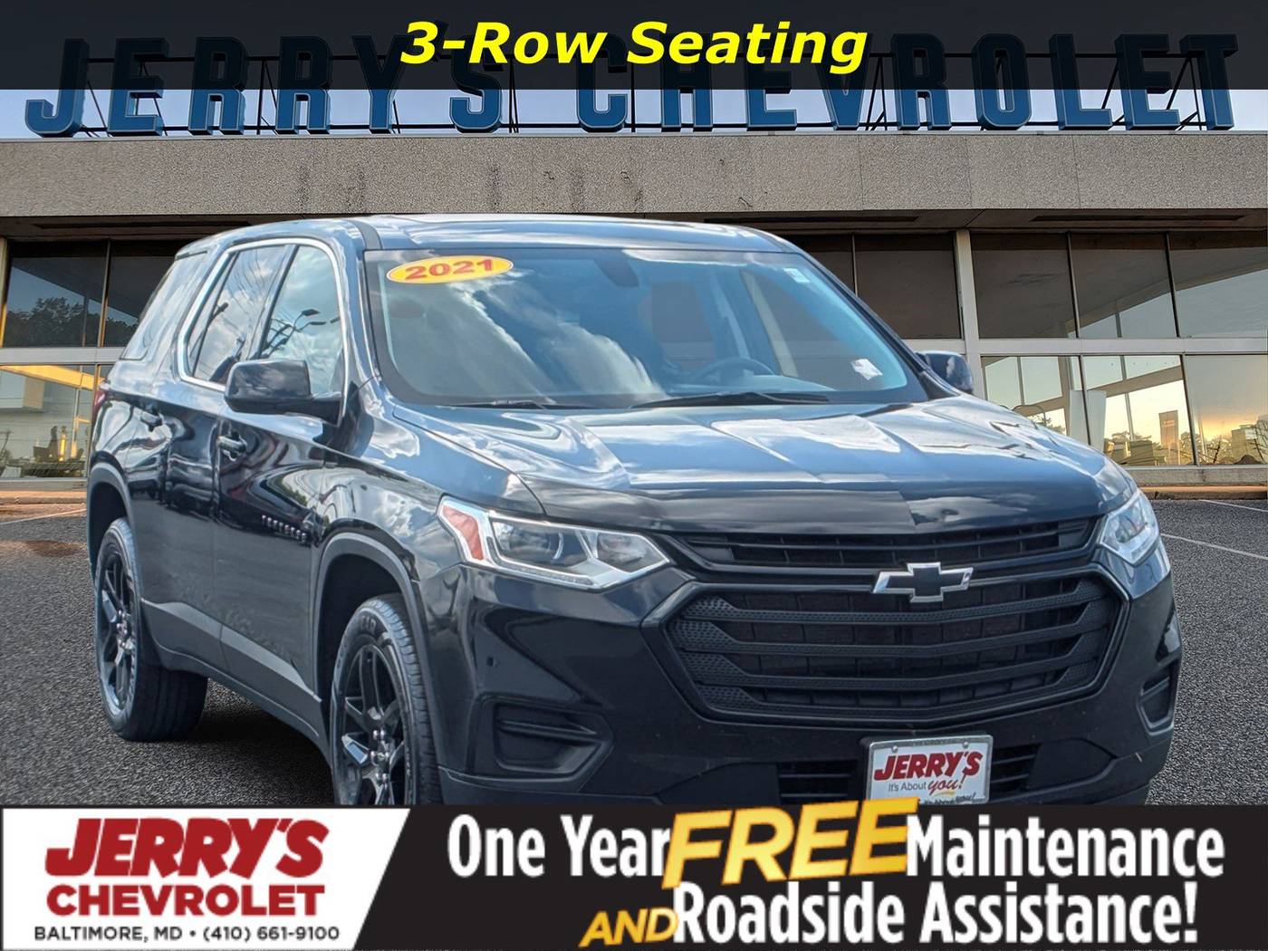 2021 Chevrolet Traverse LS — SUV — 70,436 mi — Baltimore, MD