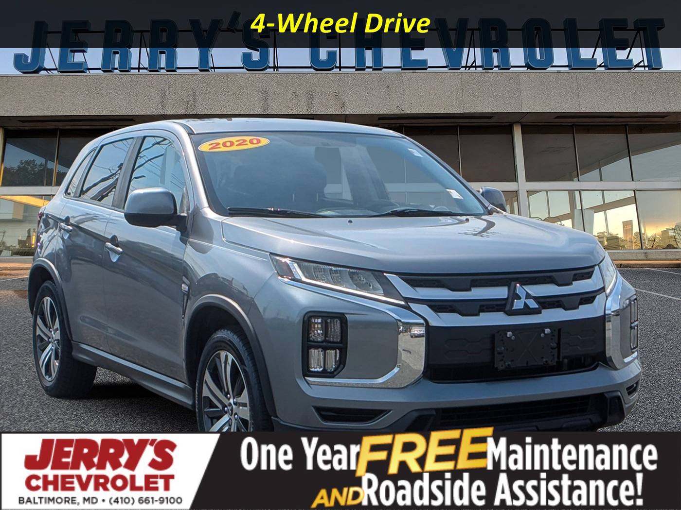 2020 Mitsubishi Outlander Sport ES — SUV — 69,850 mi — Baltimore, MD
