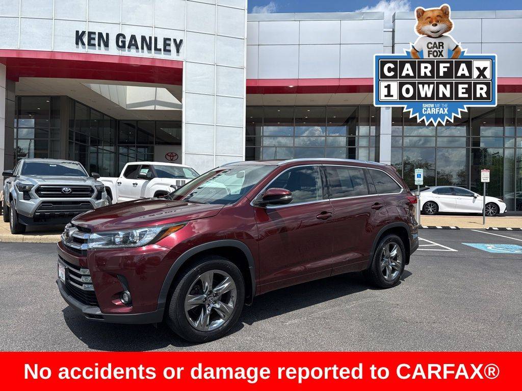 2019 Toyota Highlander Limited Platinum — SUV — 118,127 mi — Akron, OH