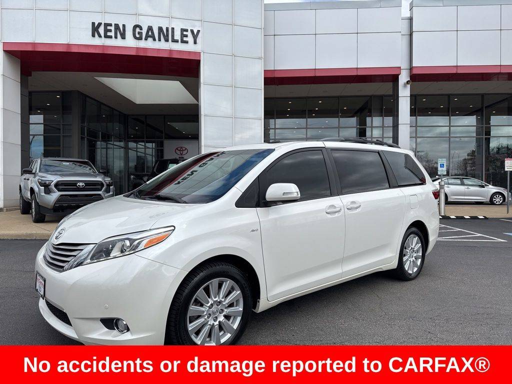 2017 Toyota Sienna Limited Premium — Minivan — 95,833 mi — Akron, OH