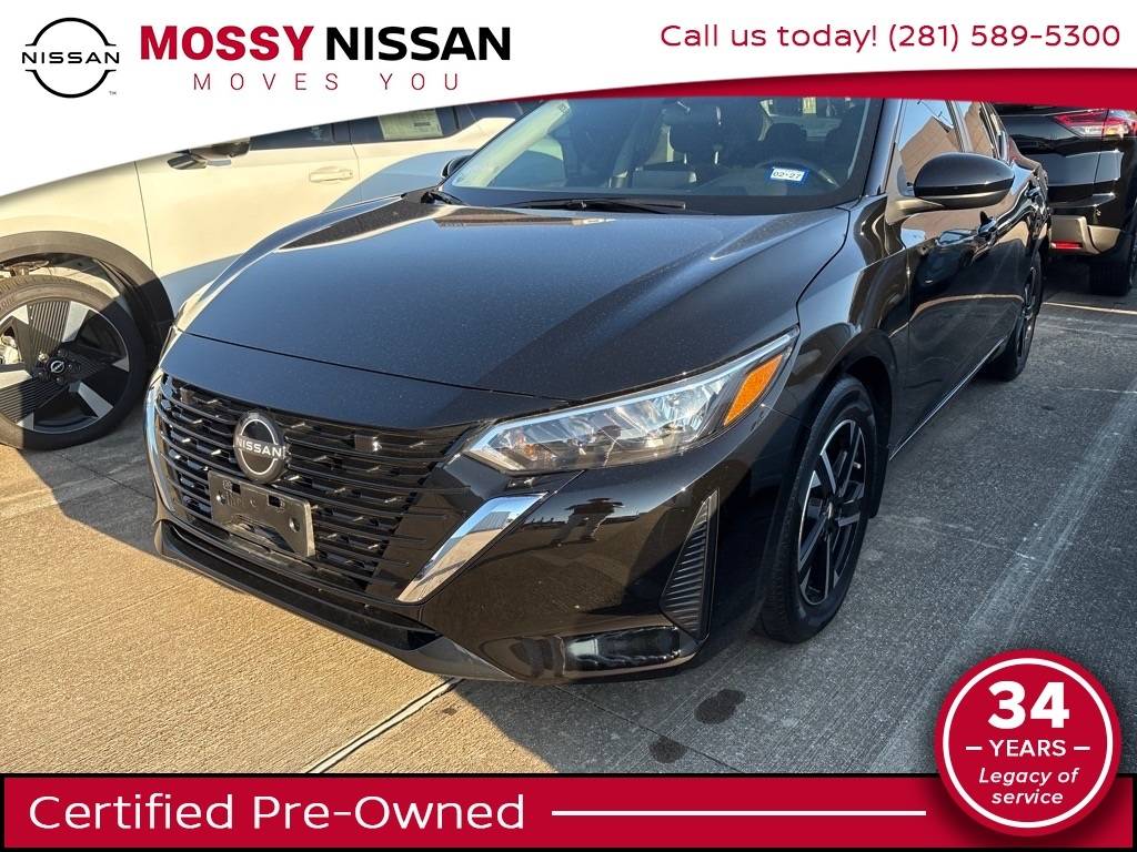 2025 Nissan Sentra SV — Sedan — 4,437 mi — Houston, TX