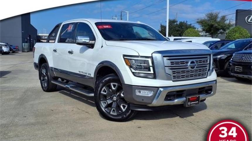 2020 Nissan Titan Platinum Reserve — Pickup Truck — 42,722 mi — Houston, TX