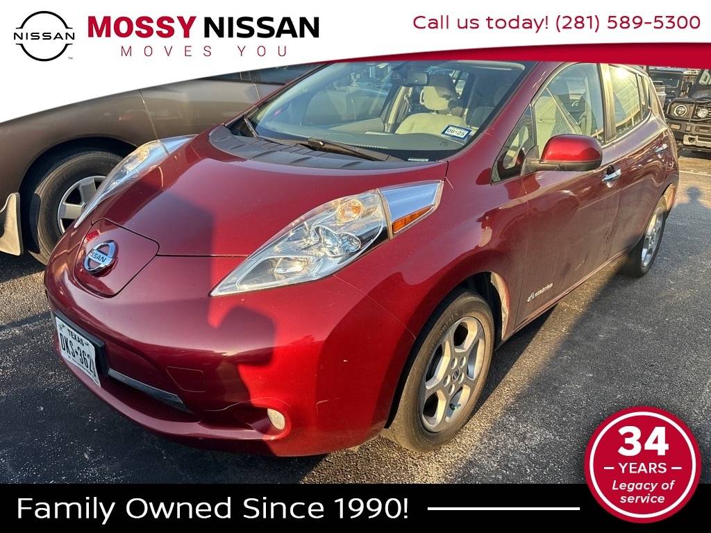 2014 Nissan LEAF SV — Hatchback — 77,740 mi — Houston, TX