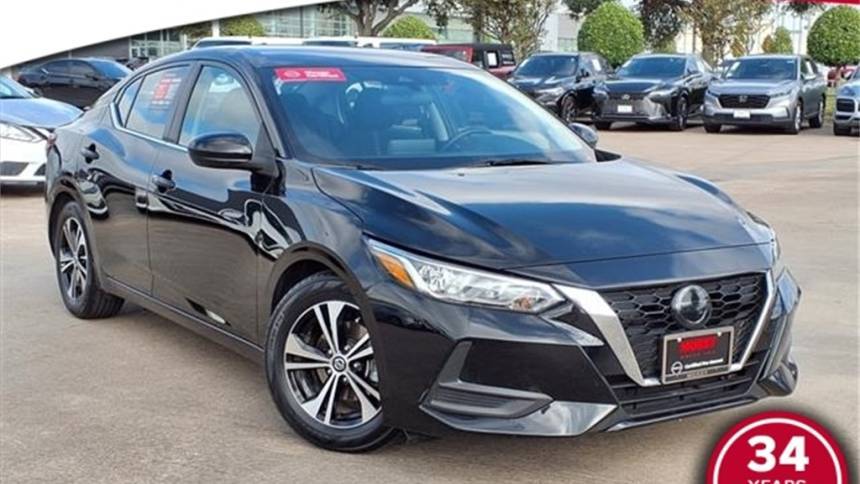 2022 Nissan Sentra SV — Sedan — 69,511 mi — Houston, TX