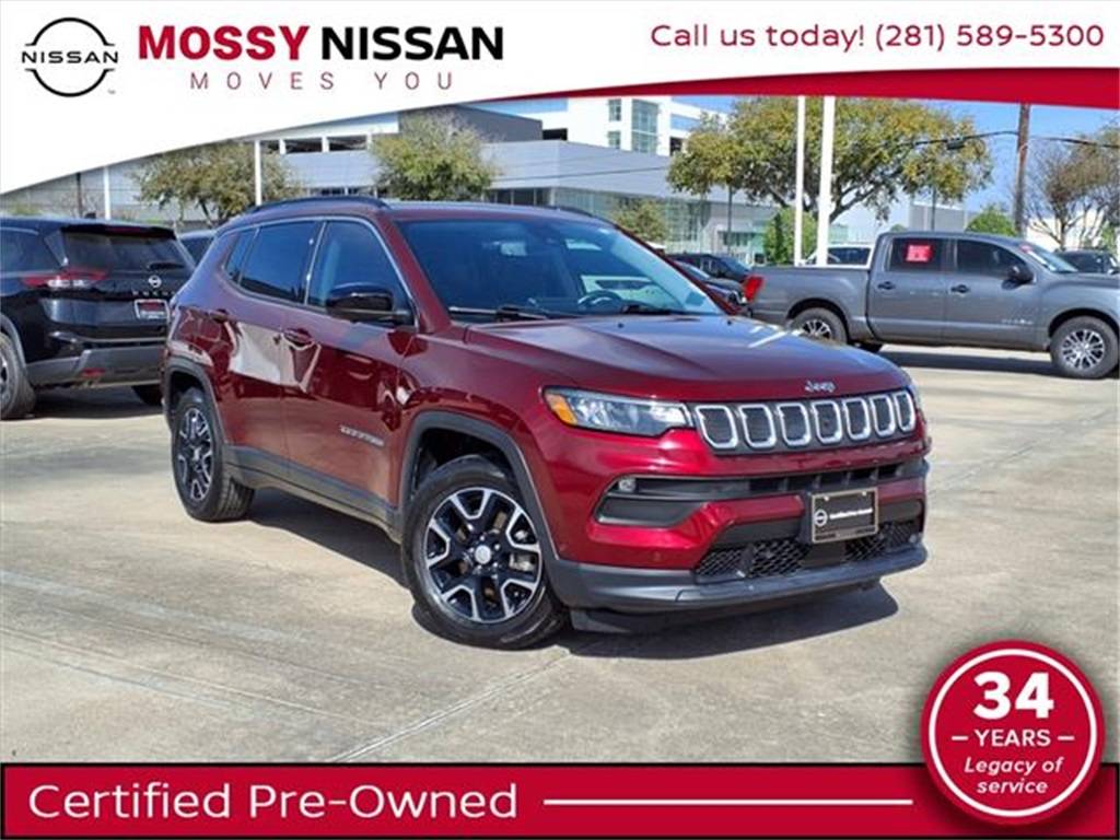 2022 Jeep Compass Latitude — SUV — 25,639 mi — Houston, TX