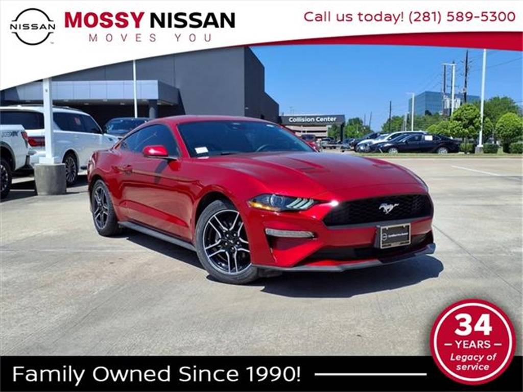 2021 Ford Mustang EcoBoost — Coupe — 30,733 mi — Houston, TX