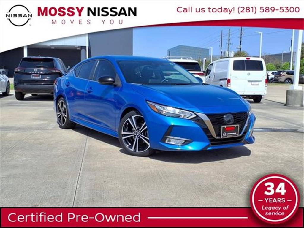 2022 Nissan Sentra SR — Sedan — 34,767 mi — Houston, TX