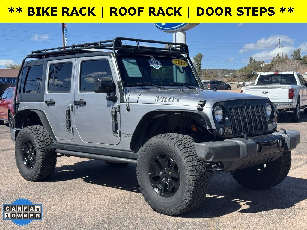 2018 Jeep Wrangler Willys Wheeler W — SUV — 105,008 mi — Star Valley, AZ