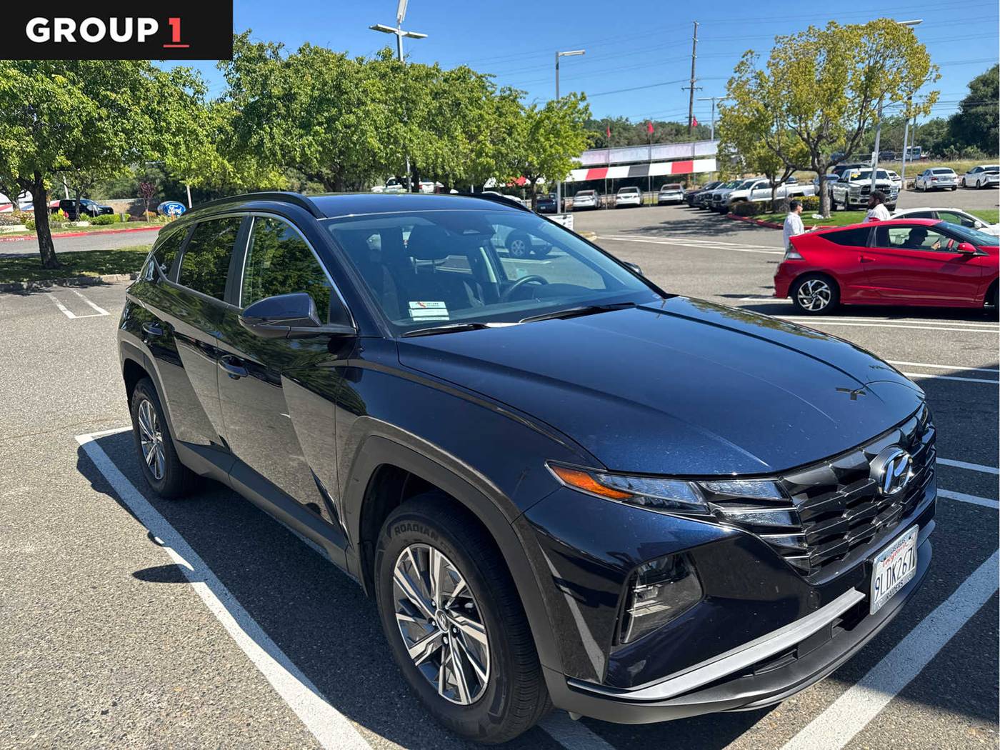 2024 Hyundai Tucson Hybrid Blue — SUV — 15,193 mi — Folsom, CA