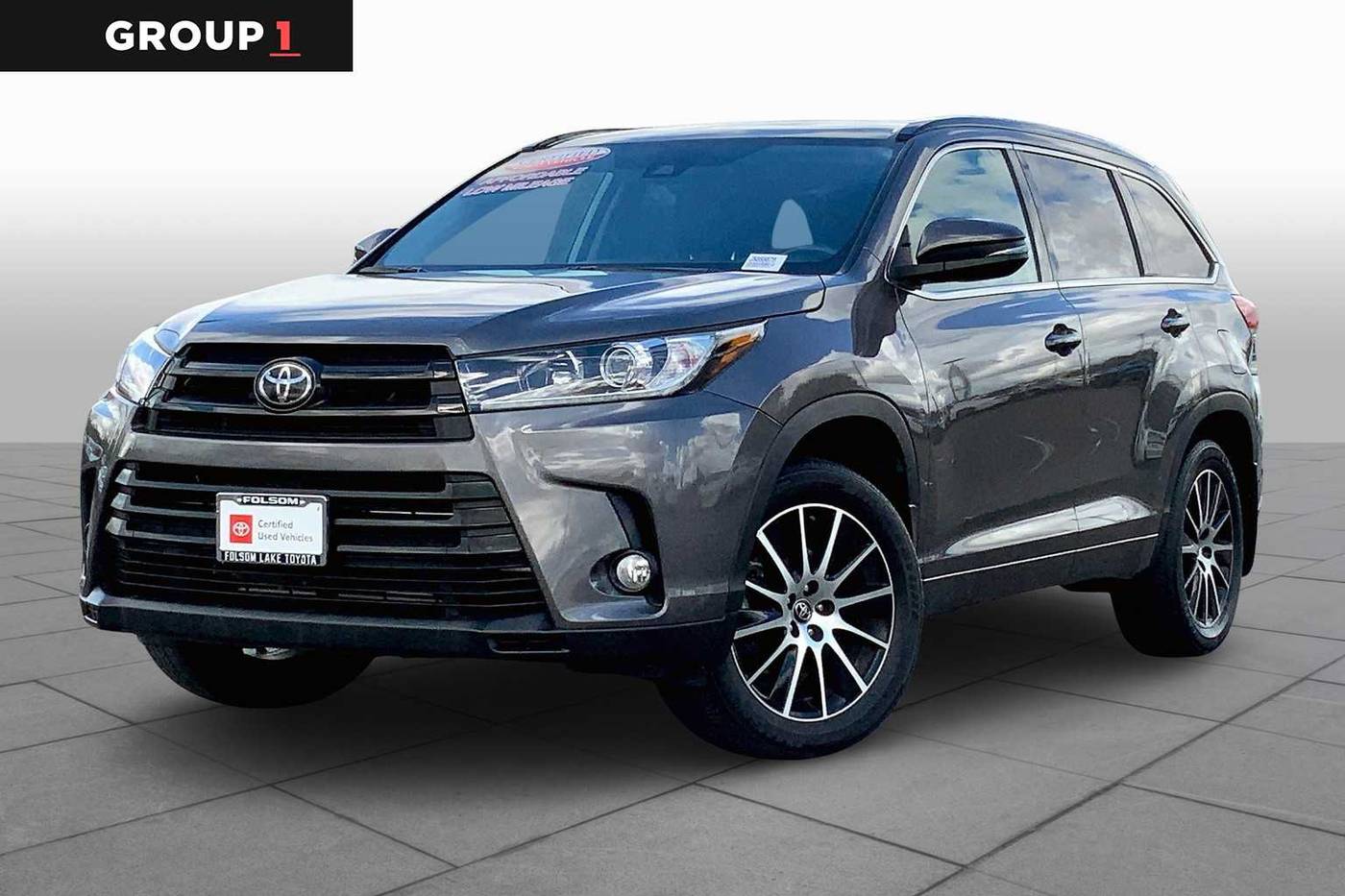 2018 Toyota Highlander SE V6 — SUV — 72,865 mi — Folsom, CA