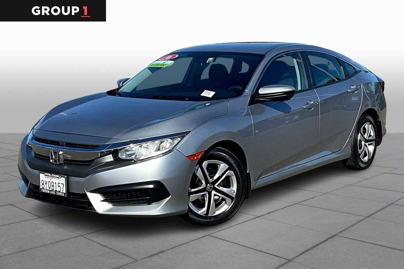 2016 Honda Civic LX — Sedan — 77,168 mi — Folsom, CA