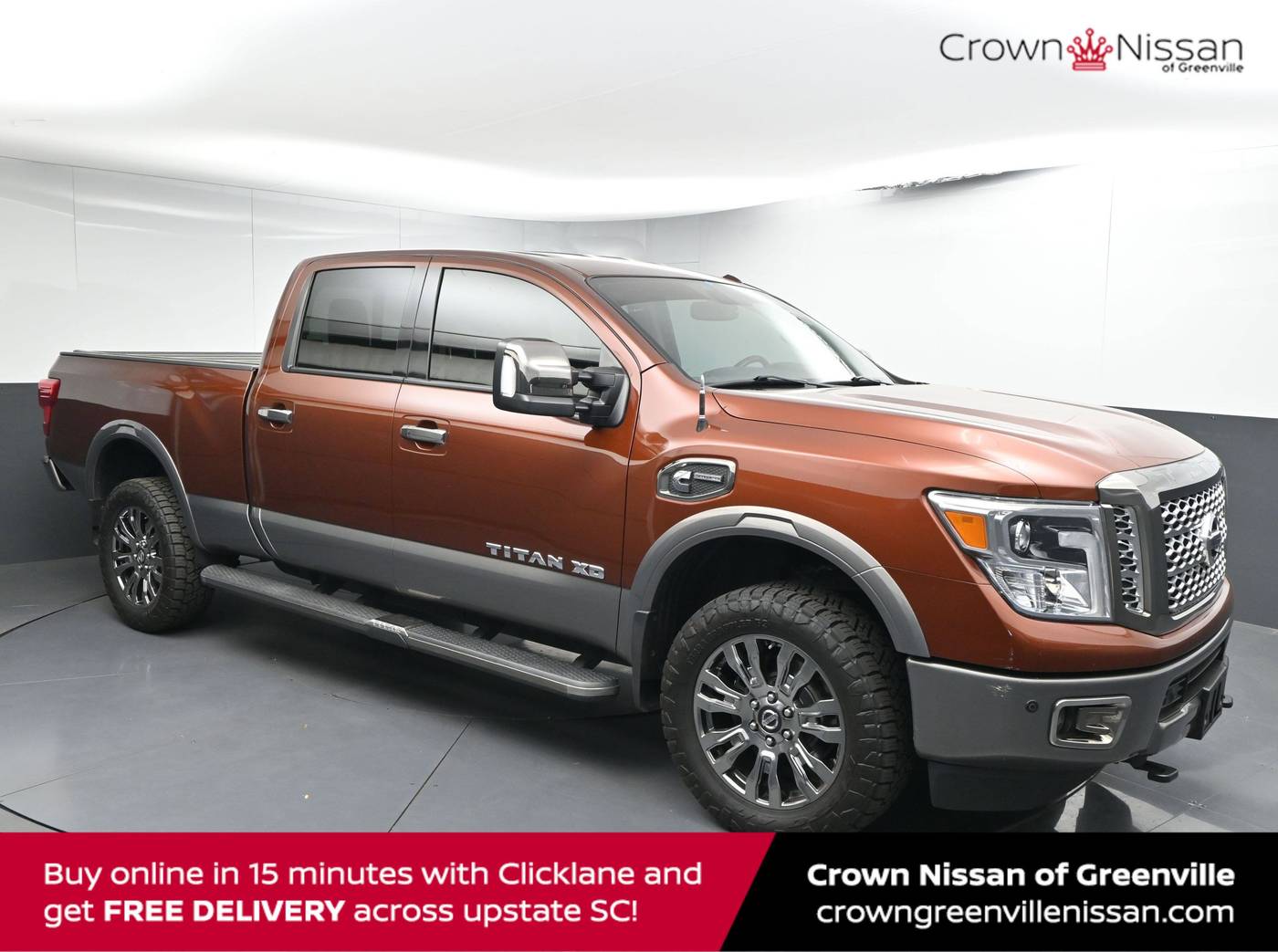 2018 Nissan Titan XD Platinum Reserve — Pickup Truck — 109,157 mi — Greenville, SC