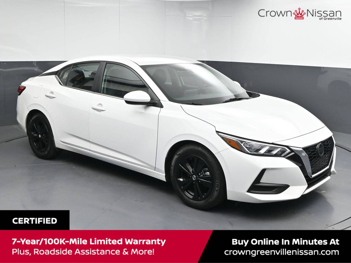 2021 Nissan Sentra SV — Sedan — 57,452 mi — Greenville, SC