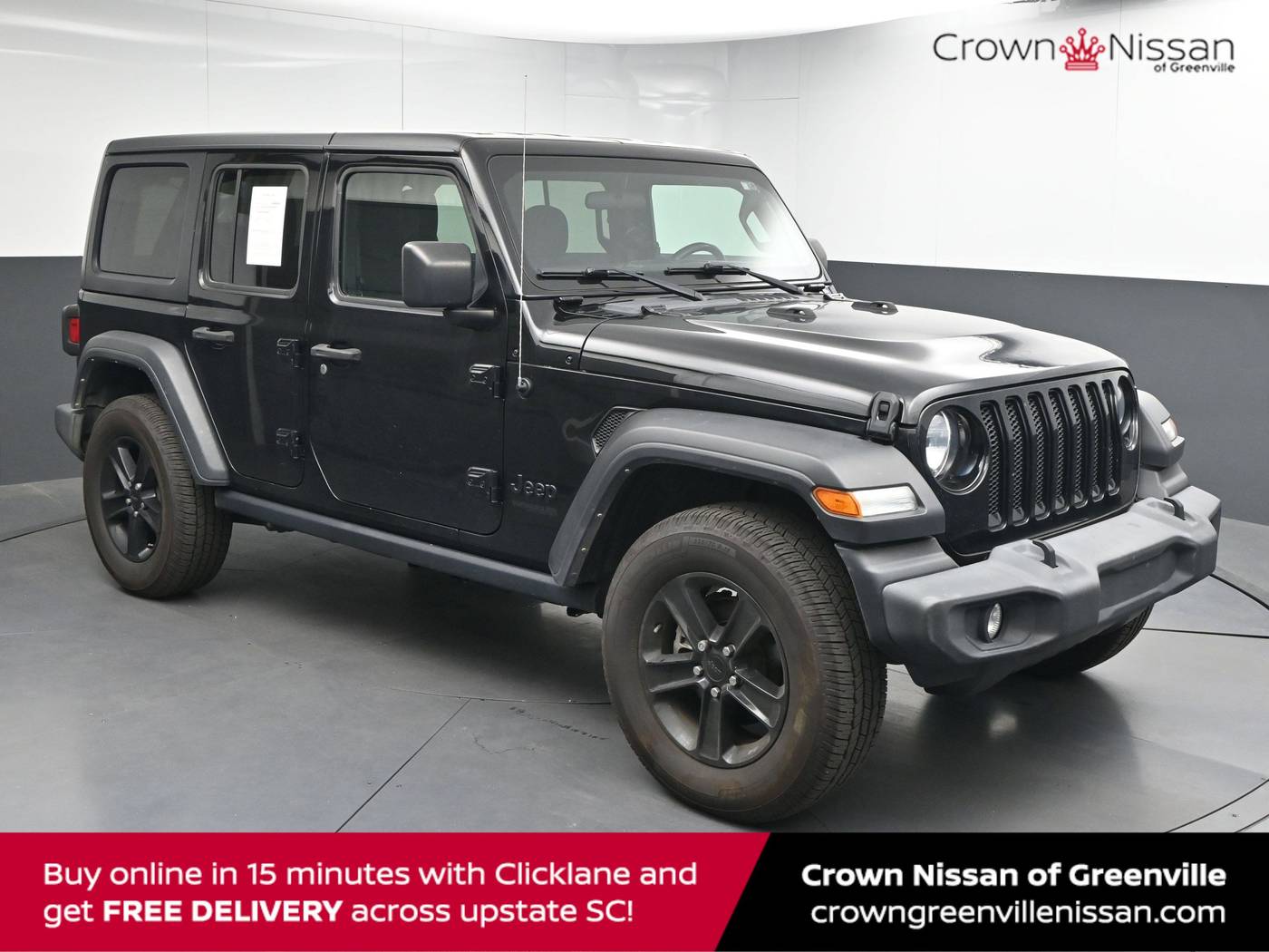 2021 Jeep Wrangler Sport Altitude — SUV — 51,091 mi — Greenville, SC