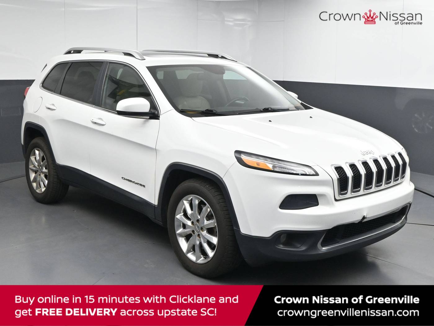 2015 Jeep Cherokee Limited — SUV — 116,682 mi — Greenville, SC