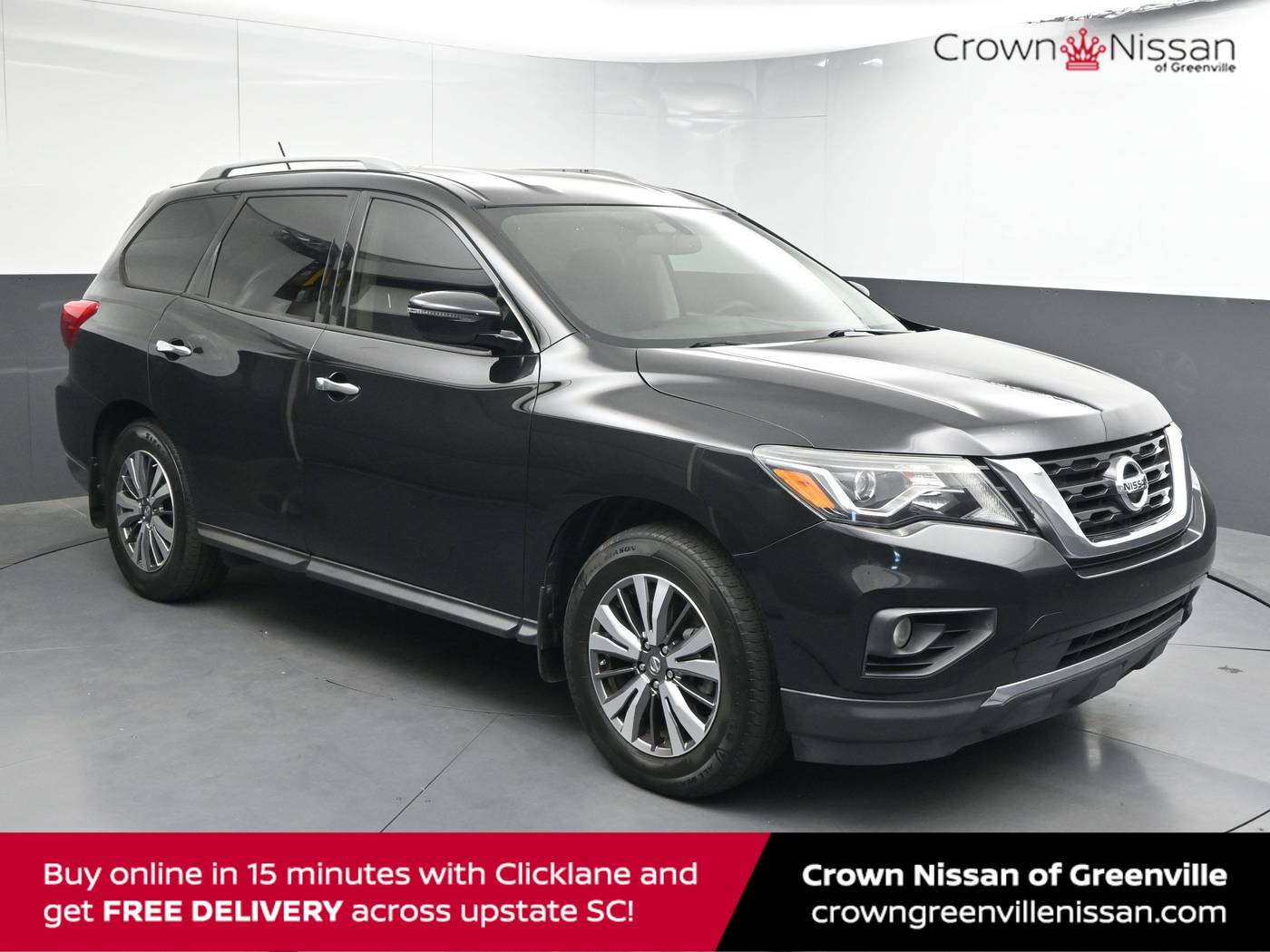 2018 Nissan Pathfinder SV — SUV — 50,193 mi — Greenville, SC