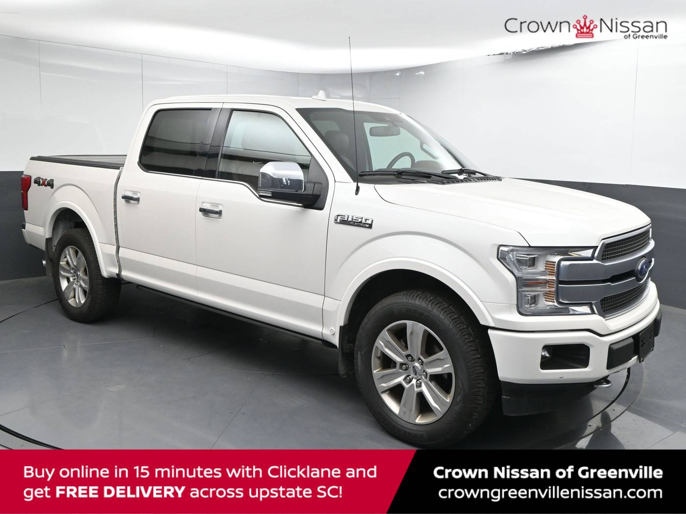 2018 Ford F-150 Platinum — Pickup Truck — 91,944 mi — Greenville, SC