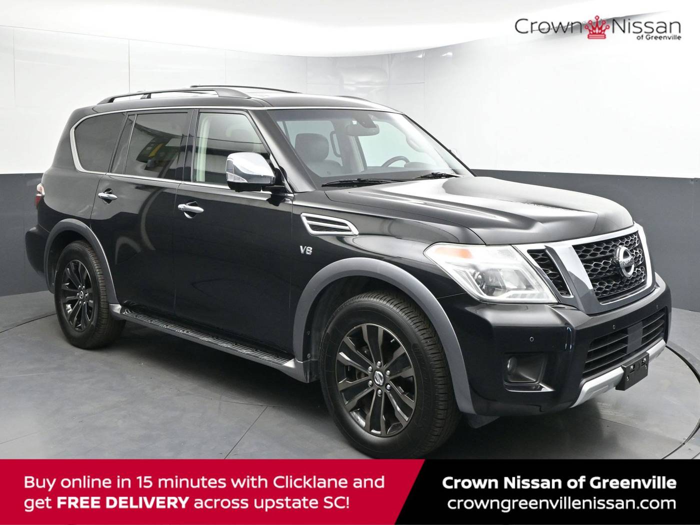 2017 Nissan Armada Platinum — SUV — 92,638 mi — Greenville, SC