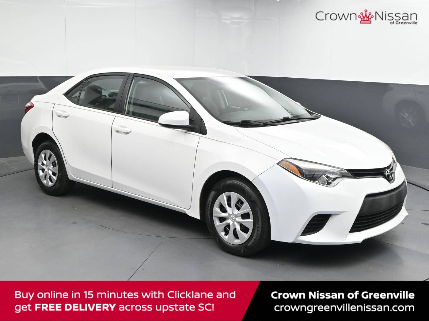 2016 Toyota Corolla L — Sedan — 105,625 mi — Greenville, SC