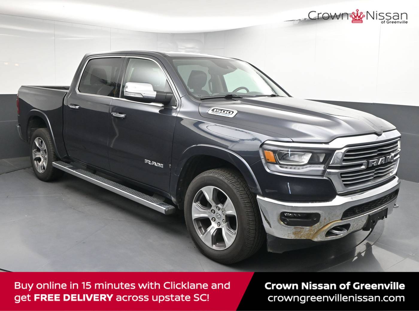 2021 Ram 1500 Laramie — Pickup Truck — 95,688 mi — Greenville, SC