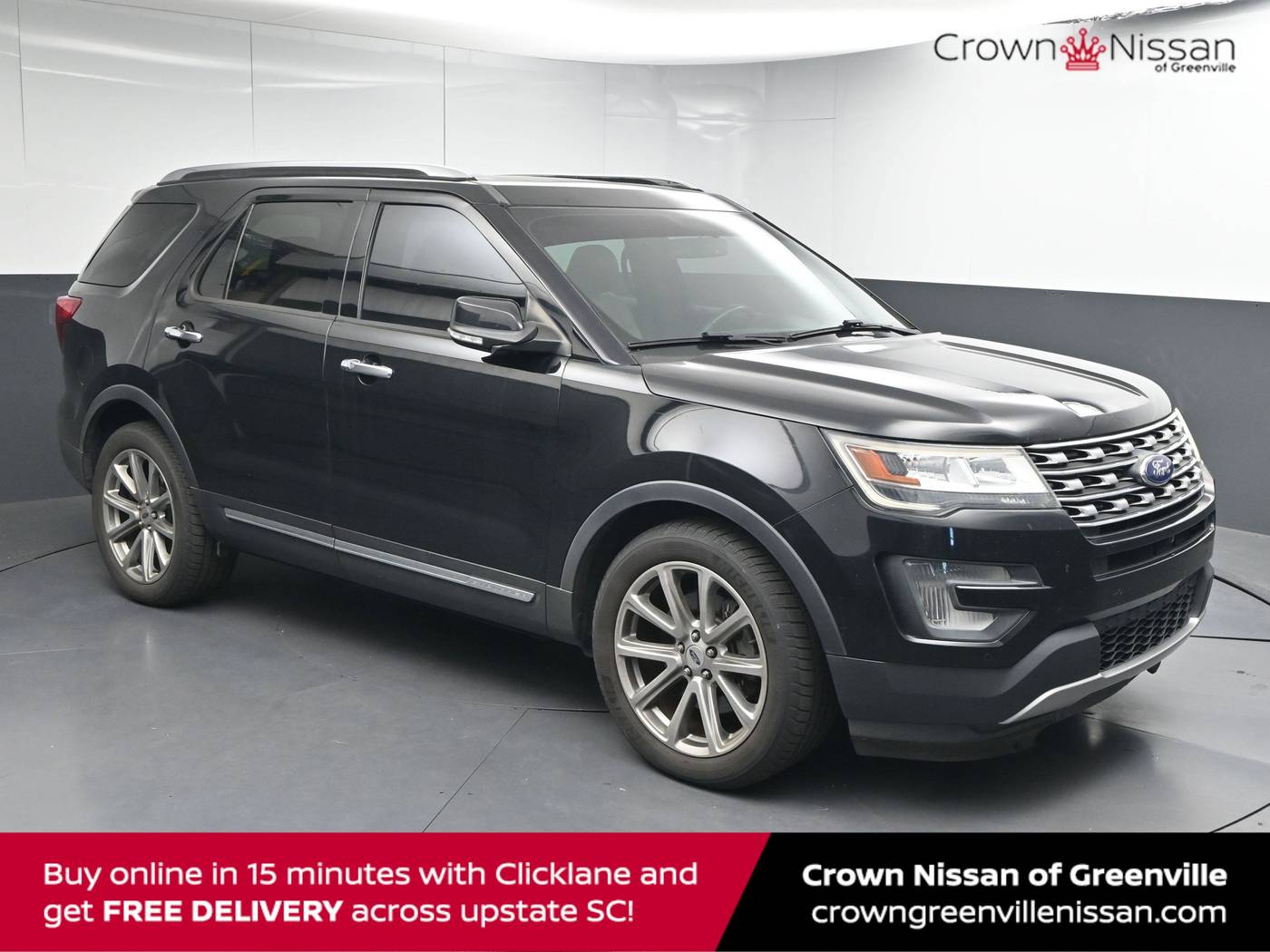 2017 Ford Explorer Limited — SUV — 97,595 mi — Greenville, SC