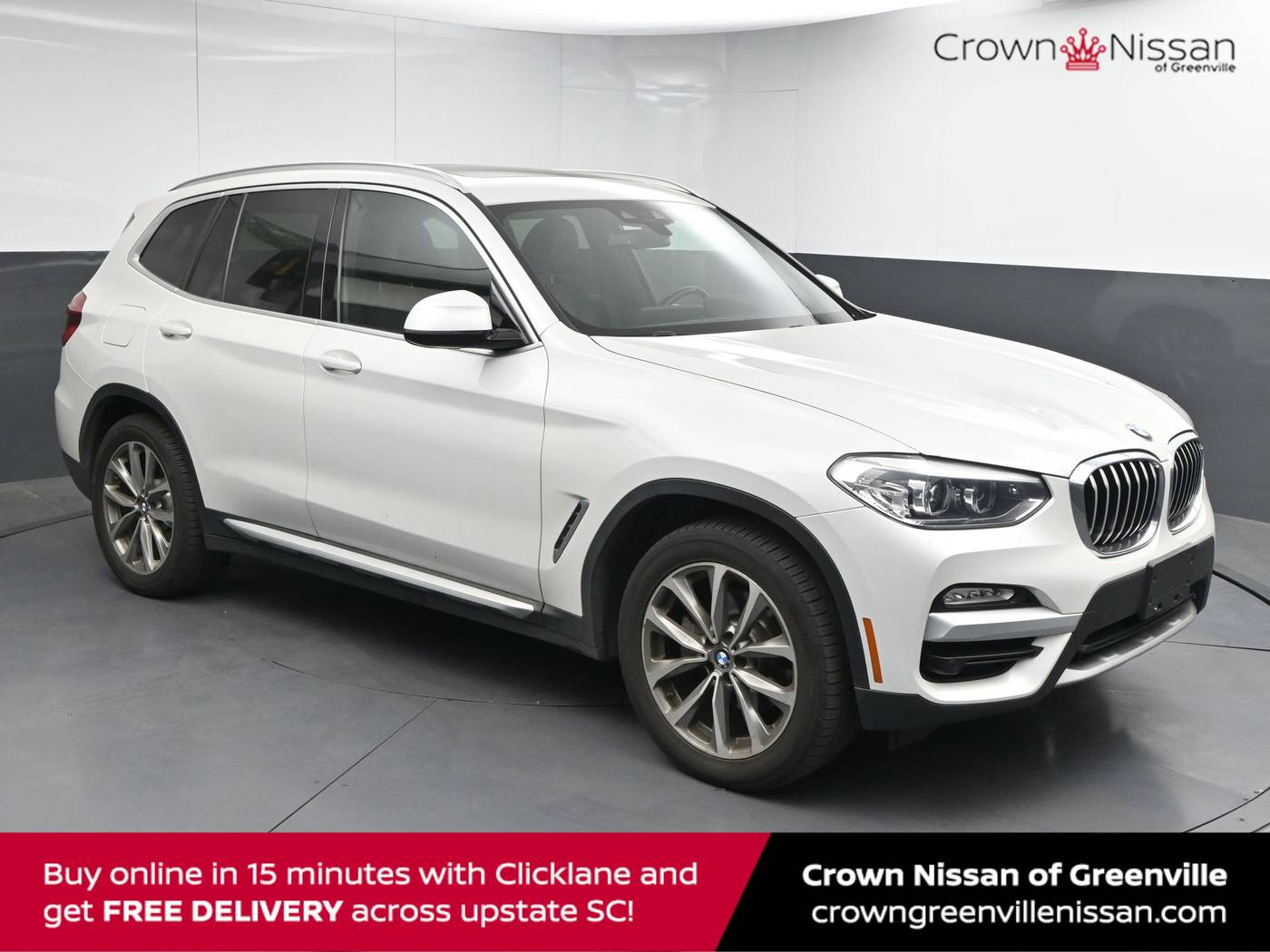 2019 BMW X3 30i — SUV — 63,125 mi — Greenville, SC