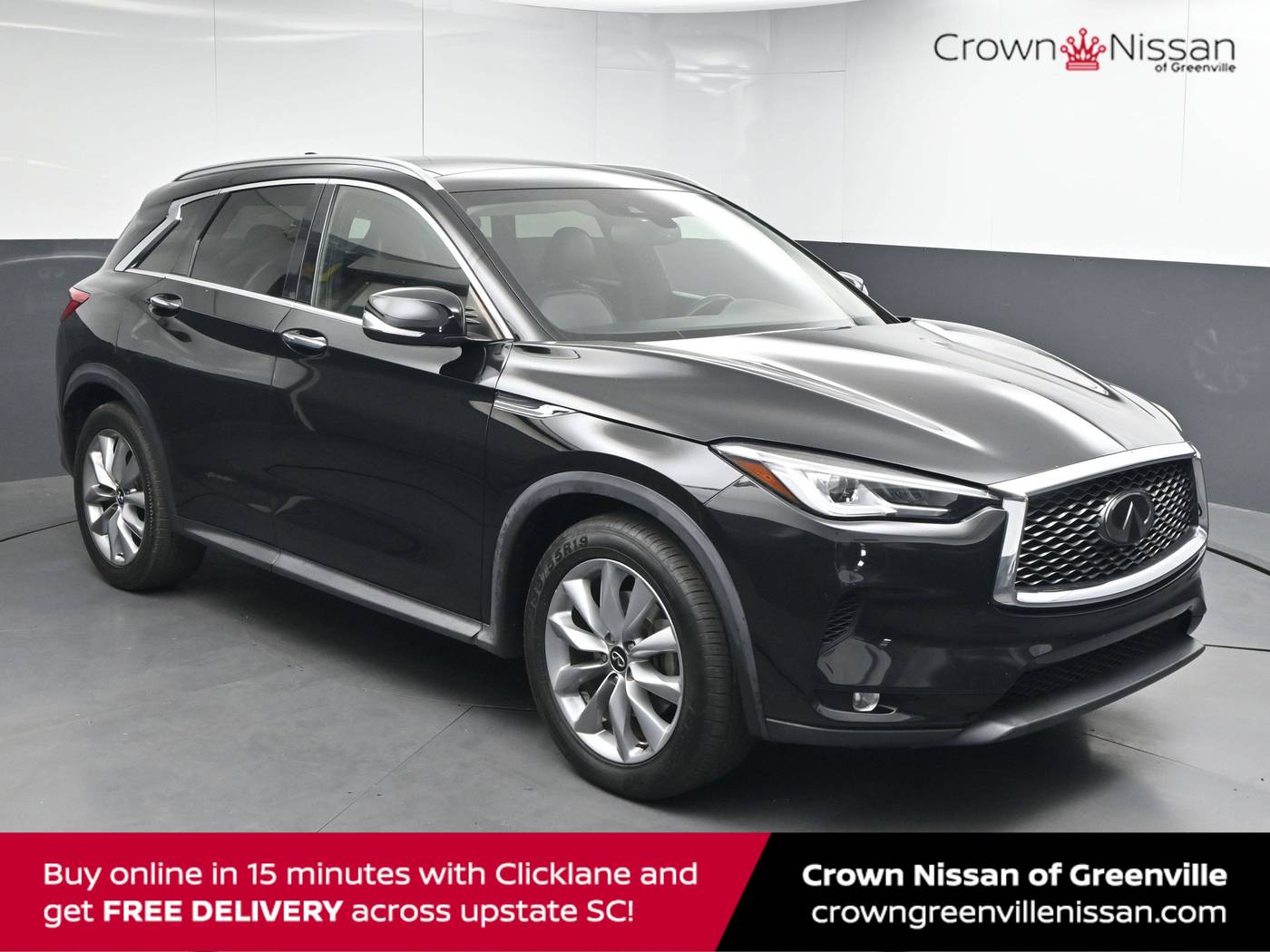 2021 INFINITI QX50 LUXE — SUV — 78,127 mi — Greenville, SC
