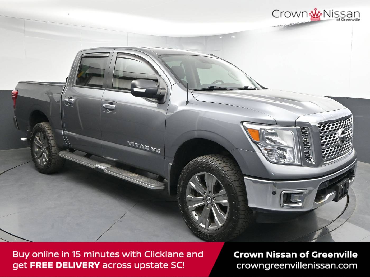 2018 Nissan Titan SV — Pickup Truck — 99,418 mi — Greenville, SC