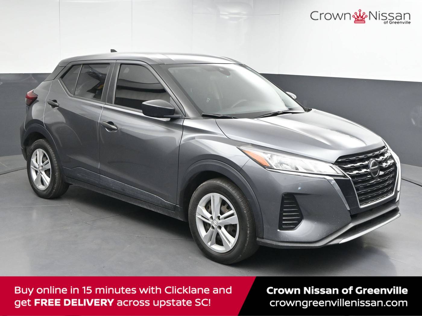 2021 Nissan Kicks S — SUV — 79,572 mi — Greenville, SC