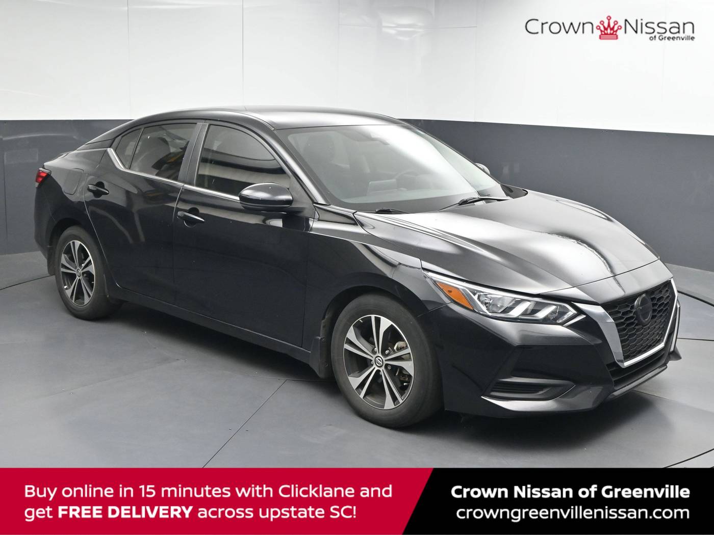 2020 Nissan Sentra SV — Sedan — 45,755 mi — Greenville, SC